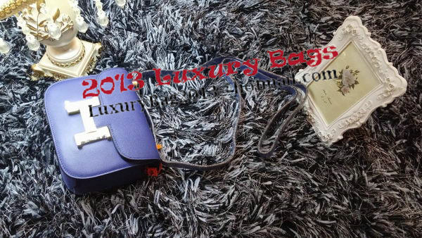 Hermes Constance Bag Litchi Leather H9999L Royal Hermes Constance Bag Litchi Leather H9999L Royal