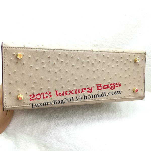 Hermes Kelly 32cm Shoulder Bag Ostrich Leather K32LI Apricot Hermes Kelly 32cm Shoulder Bag Ostrich Leather K32LI Apricot