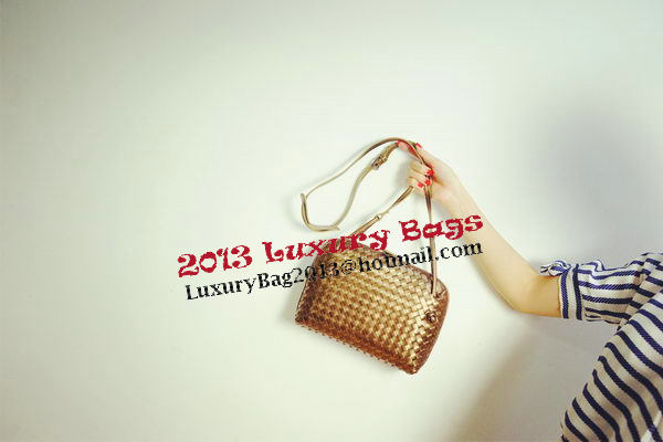 Bottega Veneta Bicolors Intrecciato Nappa Cross Body Bag BV9610 Bottega Veneta Bicolors Intrecciato Nappa Cross Body Bag BV9610