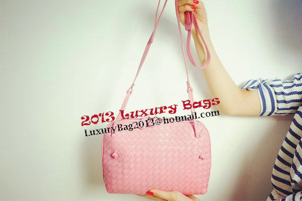 Bottega Veneta Bicolors Intrecciato Nappa Cross Body Bag BV9610 Bottega Veneta Bicolors Intrecciato Nappa Cross Body Bag BV9610