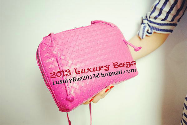 Bottega Veneta Bicolors Intrecciato Nappa Cross Body Bag BV9610 Bottega Veneta Bicolors Intrecciato Nappa Cross Body Bag BV9610