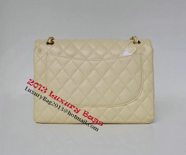 Chanel Jumbo Quilted Classic Flap Bag Apricot Cannage Patterns A58600 Gold Chanel Jumbo Quilted Classic Flap Bag Apricot Cannage Patterns A58600 Gold