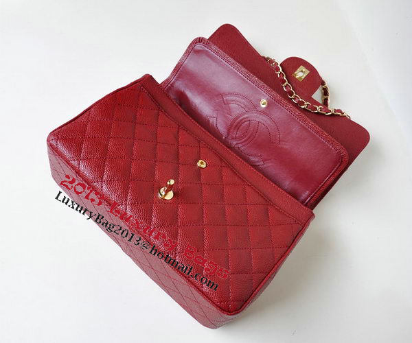Chanel Jumbo Quilted Classic Flap Bag Burgundy Cannage Patterns A58600 Gold Chanel Jumbo Quilted Classic Flap Bag Burgundy Cannage Patterns A58600 Gold