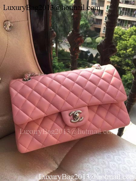 Chanel 2.55 Series Flap Bag Pink Original Leather A01112 Silver Chanel 2.55 Series Flap Bag Pink Original Leather A01112 Silver