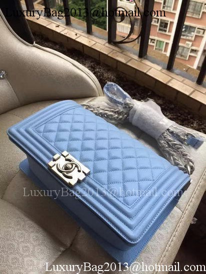 Boy Chanel Flap Shoulder Bag Blue Cannage Pattern A67086 Silver Boy Chanel Flap Shoulder Bag Blue Cannage Pattern A67086 Silver