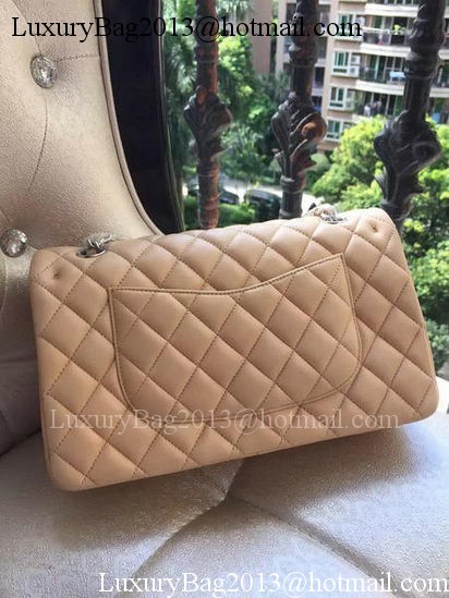 Chanel 2.55 Series Flap Bag Apricot Original Leather A01112 Silver Chanel 2.55 Series Flap Bag Apricot Original Leather A01112 Silver