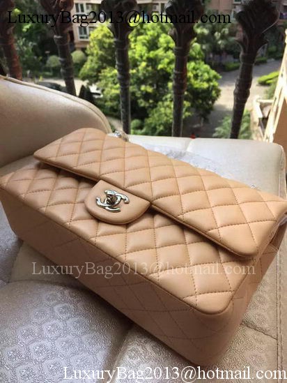Chanel 2.55 Series Flap Bag Apricot Original Leather A01112 Silver Chanel 2.55 Series Flap Bag Apricot Original Leather A01112 Silver