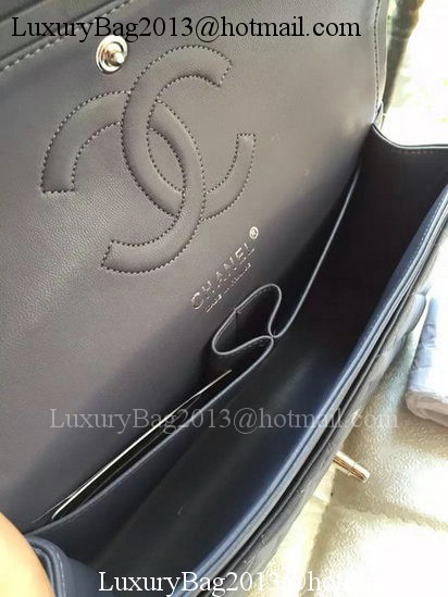 Chanel 2.55 Series Flap Bag Grey Original Leather A01112 Silver Chanel 2.55 Series Flap Bag Grey Original Leather A01112 Silver