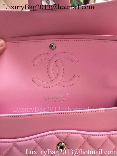 Chanel 2.55 Series Flap Bag Pink Original Leather A01112 Silver Chanel 2.55 Series Flap Bag Pink Original Leather A01112 Silver