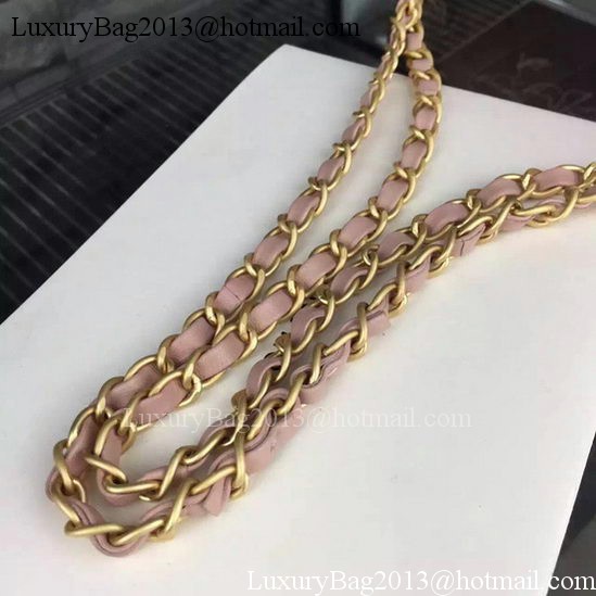 Chanel 2.55 Series Flap Bag Pink Sheepskin Leather A06375 Gold Chanel 2.55 Series Flap Bag Pink Sheepskin Leather A06375 Gold