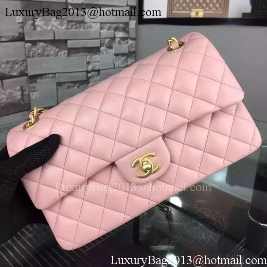 Chanel 2.55 Series Flap Bag Pink Sheepskin Leather A06375 Gold Chanel 2.55 Series Flap Bag Pink Sheepskin Leather A06375 Gold