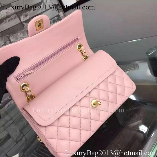 Chanel 2.55 Series Flap Bag Pink Sheepskin Leather A06375 Gold Chanel 2.55 Series Flap Bag Pink Sheepskin Leather A06375 Gold