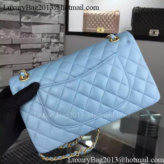 Chanel 2.55 Series Flap Bag SkyBlue Sheepskin Leather A06375 Gold Chanel 2.55 Series Flap Bag SkyBlue Sheepskin Leather A06375 Gold