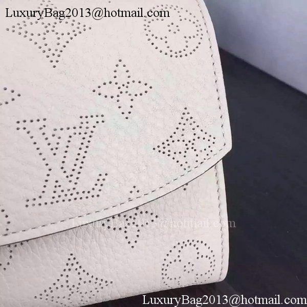 Louis Vuitton Mahina Leather IRIS Wallet M60144 OffWhite Louis Vuitton Mahina Leather IRIS Wallet M60144 OffWhite