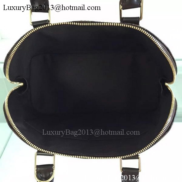 Louis Vuitton Damier Ebene Canvas ALMA MM Bag N41247 Louis Vuitton Damier Ebene Canvas ALMA MM Bag N41247