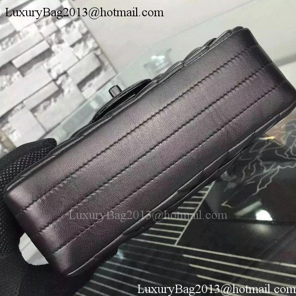 Chanel mini Classic Flap Bag Black Original Sheepskin Chevron Leather CHA5500 Black Chanel mini Classic Flap Bag Black Original Sheepskin Chevron Leather CHA5500 Black