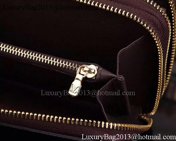 Louis Vuitton Damier Ebene Canvas Zippy Insolite Wallets N61723 Louis Vuitton Damier Ebene Canvas Zippy Insolite Wallets N61723