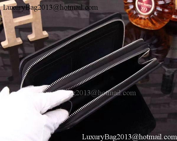 Louis Vuitton Taiga Leather Zippy Insolite Wallet M62012 Black Louis Vuitton Taiga Leather Zippy Insolite Wallet M62012 Black