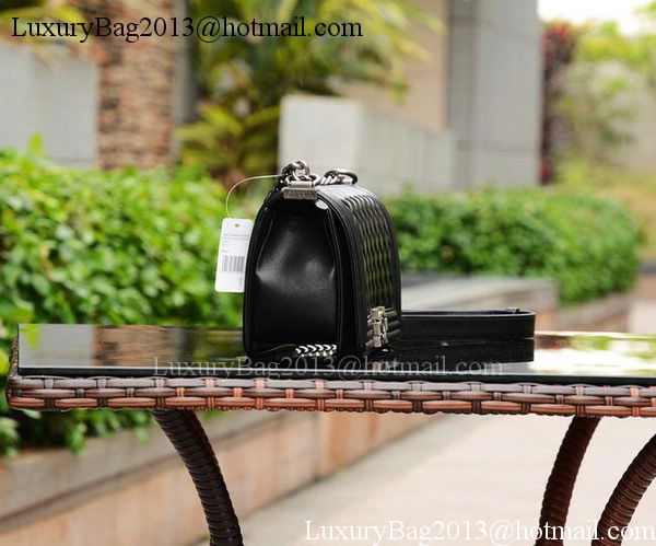 Chanel Boy Flap Shoulder Bags Sheepskin Leather A67086 Black Chanel Boy Flap Shoulder Bags Sheepskin Leather A67086 Black