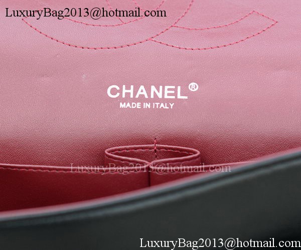 Chanel Maxi Quilted Classic Flap Bag Black Sheepskin A58601 Silver Chanel Maxi Quilted Classic Flap Bag Black Sheepskin A58601 Silver