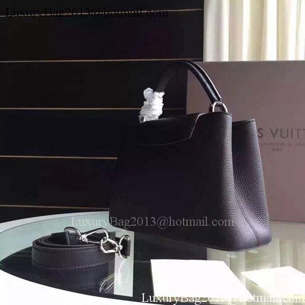 Louis Vuitton Capucines BB Tote Bag M94754 Black Louis Vuitton Capucines BB Tote Bag M94754 Black