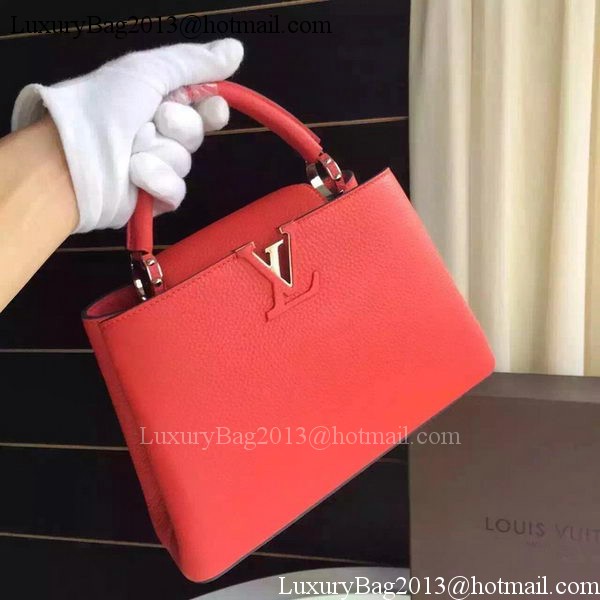 Louis Vuitton Capucines BB Tote Bag M94754 Red Louis Vuitton Capucines BB Tote Bag M94754 Red