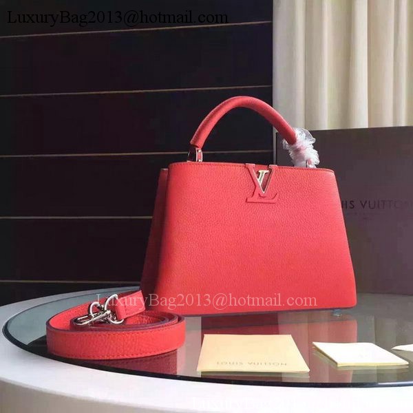 Louis Vuitton Capucines BB Tote Bag M94754 Red Louis Vuitton Capucines BB Tote Bag M94754 Red