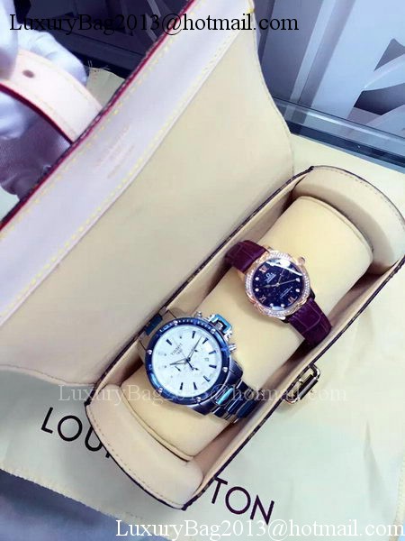 Louis Vuitton Monogram Canvas 3 WATCH CASE M47530 Louis Vuitton Monogram Canvas 3 WATCH CASE M47530