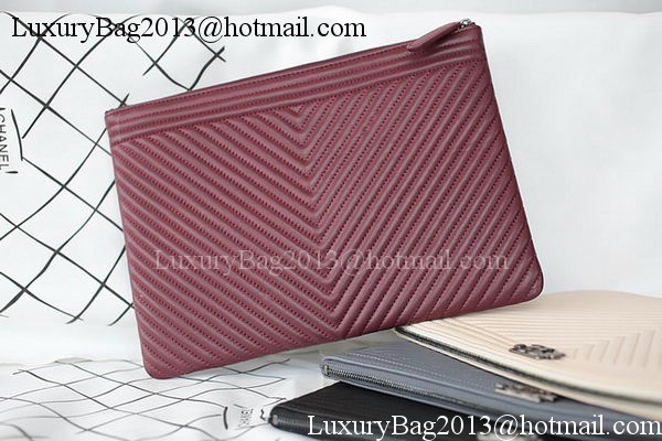 Boy Chanel Sheepskin Leather Clutch A69253 Boy Chanel Sheepskin Leather Clutch A69253