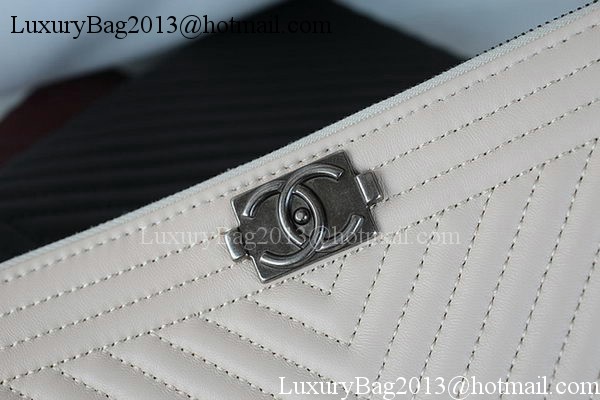 Boy Chanel Sheepskin Leather Clutch A69253 Boy Chanel Sheepskin Leather Clutch A69253