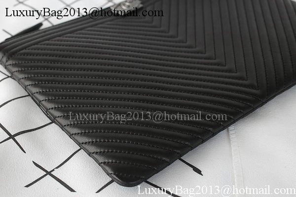 Boy Chanel Sheepskin Leather Clutch A69253 Boy Chanel Sheepskin Leather Clutch A69253