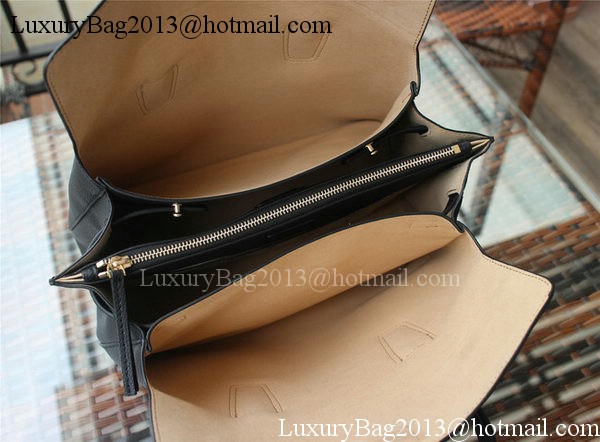 MCM Milla Tote Bag Calfskin Leather MCM1180 Black MCM Milla Tote Bag Calfskin Leather MCM1180 Black