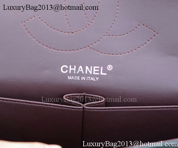 Chanel Classic Flap Bag Black Sheepskin Leather A1113 Silver Chanel Classic Flap Bag Black Sheepskin Leather A1113 Silver