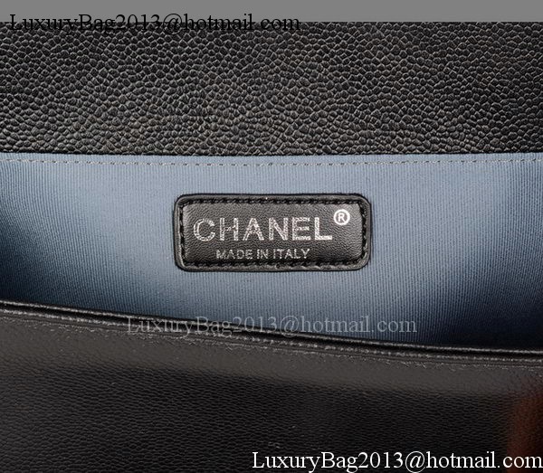 Boy Chanel Flap Shoulder Bag Black Original Cannage Pattern A67086 Silver Boy Chanel Flap Shoulder Bag Black Original Cannage Pattern A67086 Silver