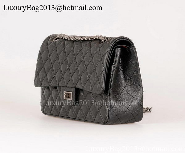 Chanel Classic Flap Bag Black Calfskin Leather A30226 Silver Chanel Classic Flap Bag Black Calfskin Leather A30226 Silver