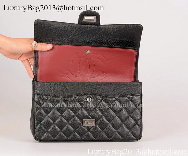 Chanel Classic Flap Bag Black Calfskin Leather A30226 Silver Chanel Classic Flap Bag Black Calfskin Leather A30226 Silver