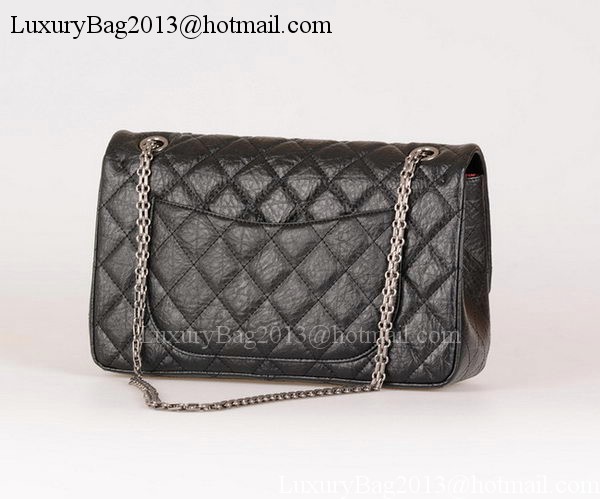 Chanel Jumbo Classic Flap Bag Black Calfskin Leather A28668 Silver Chanel Jumbo Classic Flap Bag Black Calfskin Leather A28668 Silver