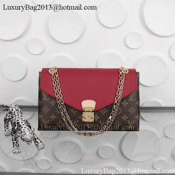 Louis Vuitton Monogram Canvas Pallas Chain Aurore Bags M41200 Louis Vuitton Monogram Canvas Pallas Chain Aurore Bags M41200