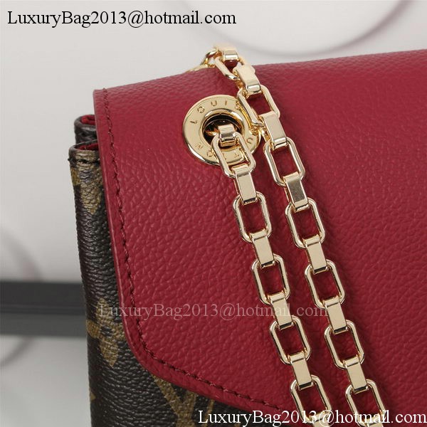Louis Vuitton Monogram Canvas Pallas Chain Aurore Bags M41200 Louis Vuitton Monogram Canvas Pallas Chain Aurore Bags M41200