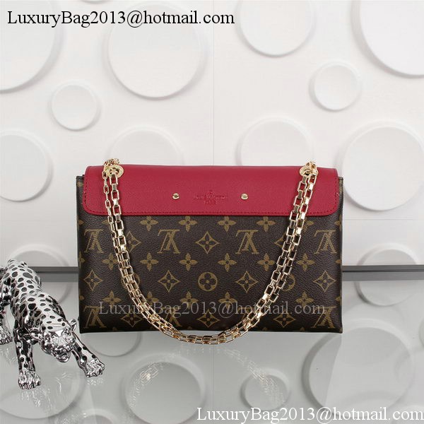 Louis Vuitton Monogram Canvas Pallas Chain Aurore Bags M41200 Louis Vuitton Monogram Canvas Pallas Chain Aurore Bags M41200