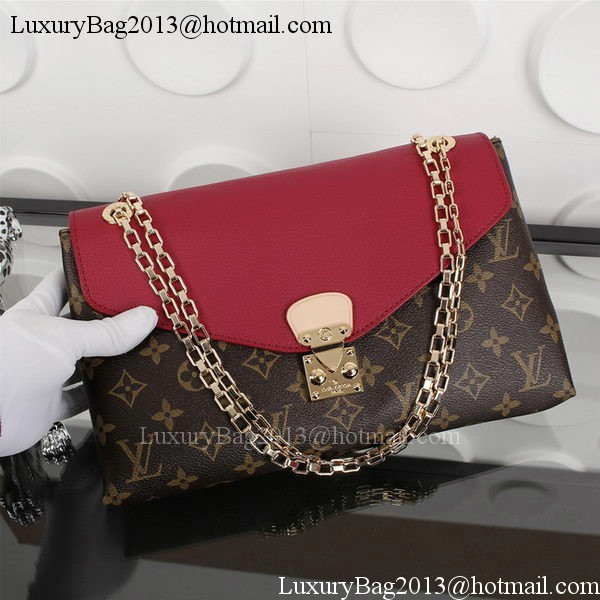 Louis Vuitton Monogram Canvas Pallas Chain Aurore Bags M41200 Louis Vuitton Monogram Canvas Pallas Chain Aurore Bags M41200