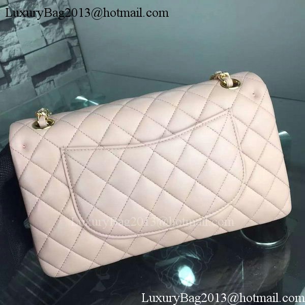 Chanel 2.55 Series Flap Bag Lambskin Leather A5024 Pink Chanel 2.55 Series Flap Bag Lambskin Leather A5024 Pink