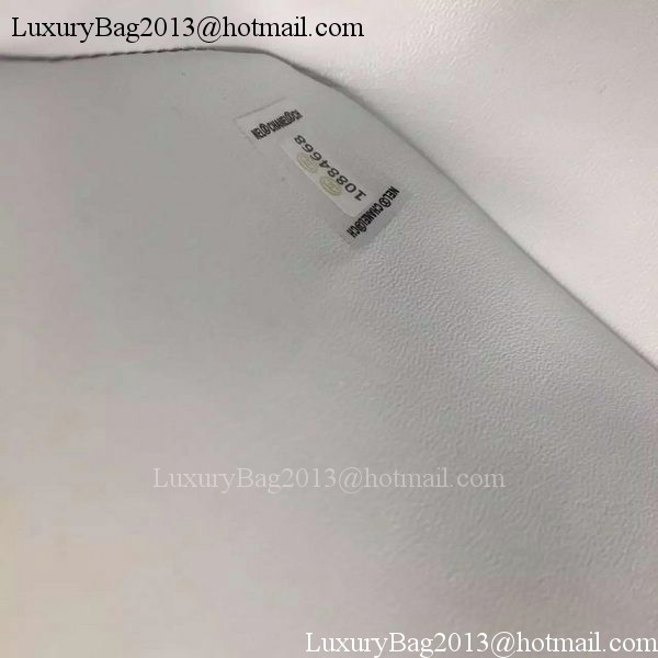 Chanel 2.55 Series Flap Bag Lambskin Leather A5024 White Chanel 2.55 Series Flap Bag Lambskin Leather A5024 White