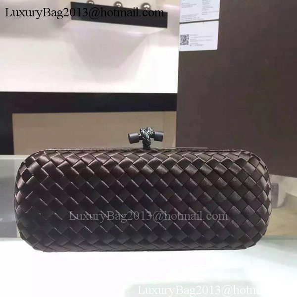 Bottega Veneta STRETCH Knot Sheepskin Leather Clutch BV8651 Brown Bottega Veneta STRETCH Knot Sheepskin Leather Clutch BV8651 Brown