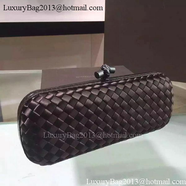 Bottega Veneta STRETCH Knot Sheepskin Leather Clutch BV8651 Brown Bottega Veneta STRETCH Knot Sheepskin Leather Clutch BV8651 Brown