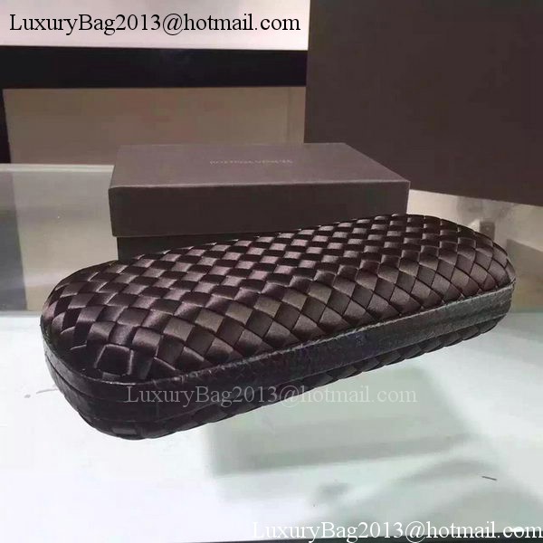 Bottega Veneta STRETCH Knot Sheepskin Leather Clutch BV8651 Brown Bottega Veneta STRETCH Knot Sheepskin Leather Clutch BV8651 Brown