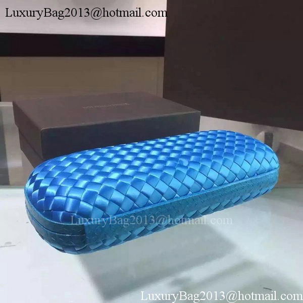 Bottega Veneta STRETCH Knot Sheepskin Leather Clutch BV8651 Light Blue Bottega Veneta STRETCH Knot Sheepskin Leather Clutch BV8651 Light Blue