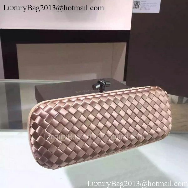 Bottega Veneta STRETCH Knot Sheepskin Leather Clutch BV8651 Light Gold Bottega Veneta STRETCH Knot Sheepskin Leather Clutch BV8651 Light Gold