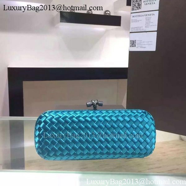 Bottega Veneta STRETCH Knot Sheepskin Leather Clutch BV8651 SkyBlue Bottega Veneta STRETCH Knot Sheepskin Leather Clutch BV8651 SkyBlue