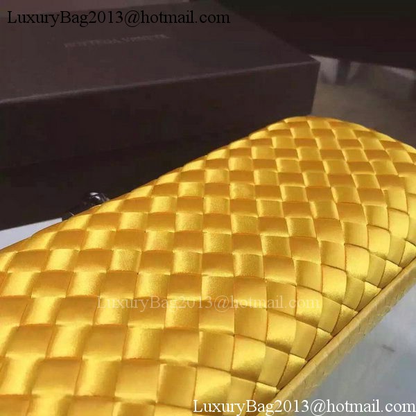 Bottega Veneta STRETCH Knot Sheepskin Leather Clutch BV8651 Yellow Bottega Veneta STRETCH Knot Sheepskin Leather Clutch BV8651 Yellow
